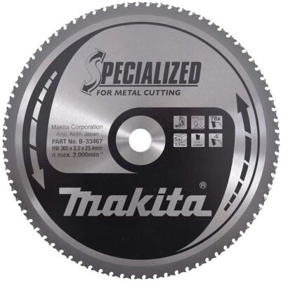 Makita Modello B-33467 Lama Circolare per Metallo - 78 Denti Makita Modello B-33467 Lama Circolare per Metallo - 78 Denti