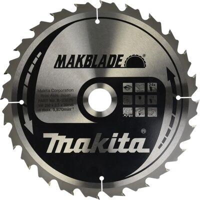 Makita MAKBLADE Kreissägeblatt - Ø260mm, 24Z, 30mm Loch Makita MAKBLADE Kreissägeblatt - Ø260mm, 24Z, 30mm Loch