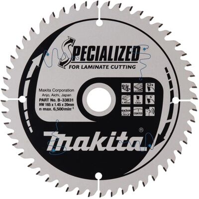 Makita B-33831 - Hartmetallkreissägeblatt - Laminatboden Makita B-33831 - Hartmetallkreissägeblatt - Laminatboden