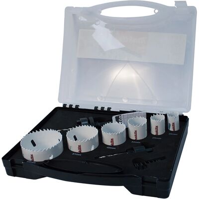 Juego de 8 sierras de corona Makita D-47139 Juego de 8 sierras de corona Makita D-47139