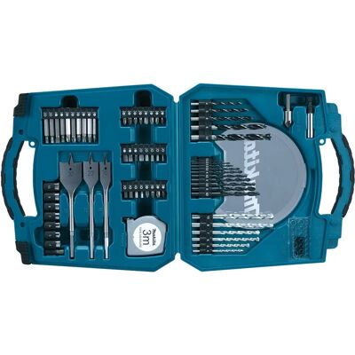 Makita Bohrer- und Schrauberbit-Set - 71 Teile Makita Bohrer- und Schrauberbit-Set - 71 Teile
