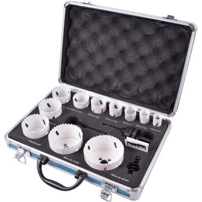 Conjunto Makita D-47298 de Limas de Corte - 11, 14, 22, 25, 29, 35, 38, 44, 51, 57, 68, 75 mm - Conjunto de Limas de Corte Conjunto Makita D-47298 de Limas de Corte - 11, 14, 22, 25, 29, 35, 38, 44, 51, 57, 68, 75 mm - Conjunto de Limas de Corte