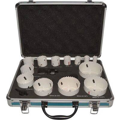 Makita D-47307 Drill Hole Saw Set - 16 Pieces Makita D-47307 Drill Hole Saw Set - 16 Pieces