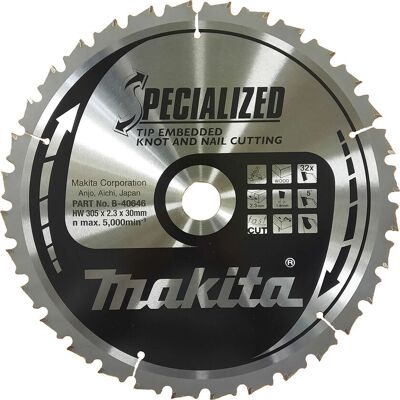 Makita B-40646 Kreissägeblatt - Speziell Makita B-40646 Kreissägeblatt - Speziell
