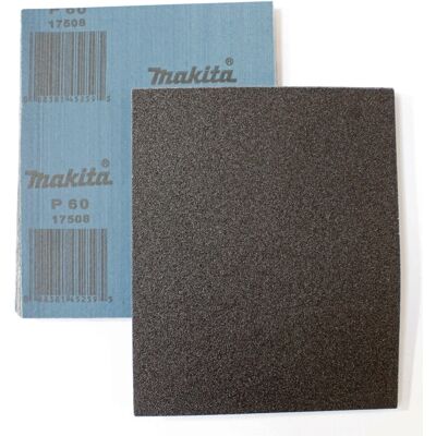 Makita D-56699 Schleifpapier 230x280mm K60 - 50 Stück Makita D-56699 Schleifpapier 230x280mm K60 - 50 Stück