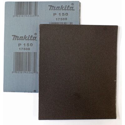 Makita D-56736 Schleifpapier 230x280mm K150 - Rotary Tool Grinding/Sanding Supply Makita D-56736 Schleifpapier 230x280mm K150 - Rotary Tool Grinding/Sanding Supply
