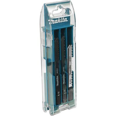 Makita B-44410 10-teilig Stichsägeblätter-Set für Holz Metall Kunststoff Aluminium Makita B-44410 10-teilig Stichsägeblätter-Set für Holz Metall Kunststoff Aluminium