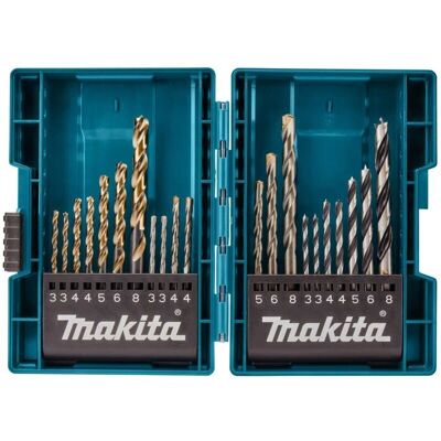 Makita - B-44884 - HSS - Zidarie Lemn - set de găuri Makita - B-44884 - HSS - Zidarie Lemn - set de găuri