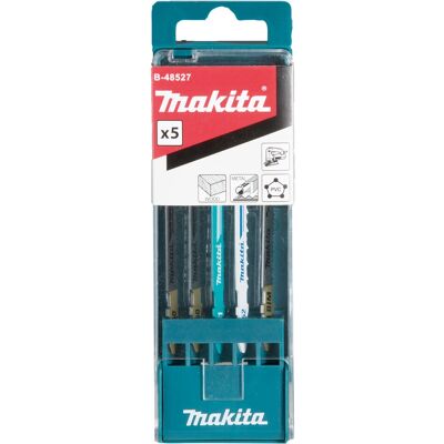 Makita B-48527 Mehrfarbig Stichsägeblattsatz - Stichsägeblatt-Set Makita B-48527 Mehrfarbig Stichsägeblattsatz - Stichsägeblatt-Set