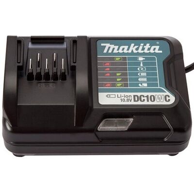 Makita DC10WC Lithium-Ionen-Ladegerät - Ladegerät Makita DC10WC Lithium-Ionen-Ladegerät - Ladegerät