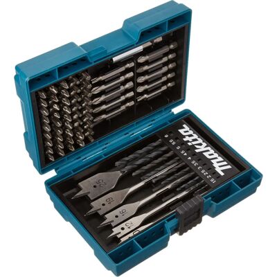 Makita B-50295 Werkzeugsatz - 71 Zubehörteile für Bohrmaschine und Schraubenzieher Makita B-50295 Werkzeugsatz - 71 Zubehörteile für Bohrmaschine und Schraubenzieher