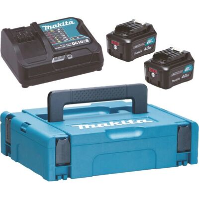 Makita 197641-2 Akku- und Ladegerät-Set - Kompatibel mit 12V Max CXT Makita 197641-2 Akku- und Ladegerät-Set - Kompatibel mit 12V Max CXT