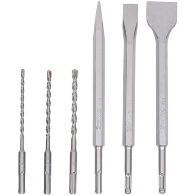 Juego de Cinceles y Brocas SDS Plus Makita - 6 piezas Juego de Cinceles y Brocas SDS Plus Makita - 6 piezas