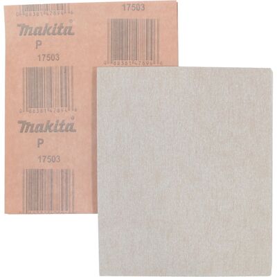 Makita D-60800 Schleifmittel - 230x280mm K500, 500er Körnung Makita D-60800 Schleifmittel - 230x280mm K500, 500er Körnung