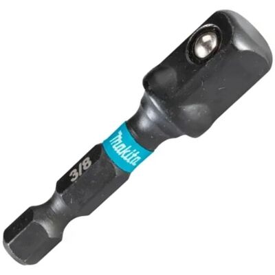 Adattatore tubo Makita - 50mm, da 1/4" a 3/8", Acciaio Cromato Adattatore tubo Makita - 50mm, da 1/4" a 3/8", Acciaio Cromato