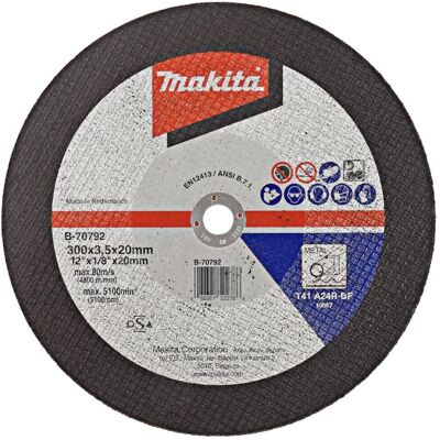 Makita B-70792 Stahl Trennscheibe 300x20 - Trennscheibe Makita B-70792 Stahl Trennscheibe 300x20 - Trennscheibe