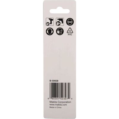 Makita B-59938 Schraubendreherbit - T30, 90mm, Rund Schaft Makita B-59938 Schraubendreherbit - T30, 90mm, Rund Schaft