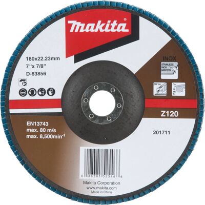 Makita D-63856 - Metall Schleifscheibe 180mm - Zubehör Winkelschleifer Makita D-63856 - Metall Schleifscheibe 180mm - Zubehör Winkelschleifer