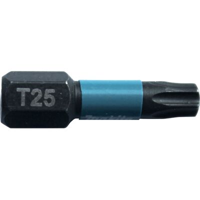 Makita B-63688 Impact Black Torx T25 - 25mm Schrauberbit Makita B-63688 Impact Black Torx T25 - 25mm Schrauberbit