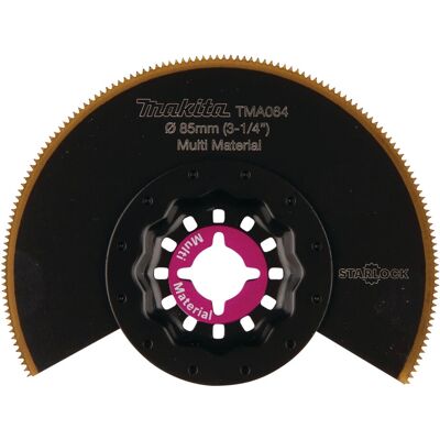 Makita B-64973 Bimetall 85mm Sägeblatt - Multi-Material Schneiden Makita B-64973 Bimetall 85mm Sägeblatt - Multi-Material Schneiden