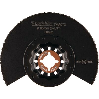 Makita B-65056 Multi-Tool Sägeblatt - Segment 85mm für enge Spalten Makita B-65056 Multi-Tool Sägeblatt - Segment 85mm für enge Spalten