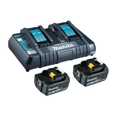 Makita Akku- und Ladegerät-Set - 18V 5,0Ah Li-ion Makita Akku- und Ladegerät-Set - 18V 5,0Ah Li-ion