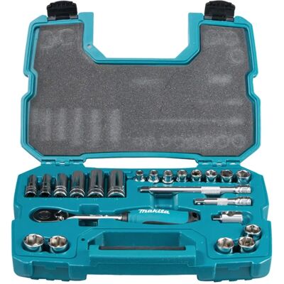 Zestaw kluczy nasadowych Makita B-65573 - 23 elementy Zestaw kluczy nasadowych Makita B-65573 - 23 elementy
