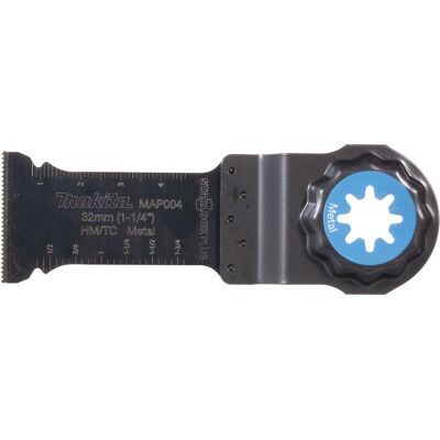 Makita B-66357 Multifunktionswerkzeugaufsatz - Metall, 32mm, 50mm Makita B-66357 Multifunktionswerkzeugaufsatz - Metall, 32mm, 50mm