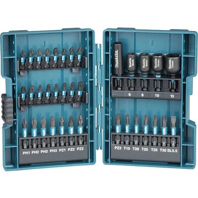 Σετ Μπαστούνια Impact Black Makita B-66880 - Impact, Μαύρο, 35 Τεμάχια Σετ Μπαστούνια Impact Black Makita B-66880 - Impact, Μαύρο, 35 Τεμάχια
