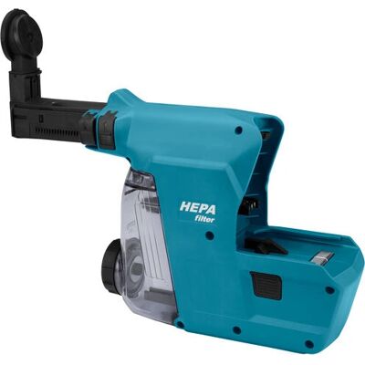 Sistema di estrazione polvere Makita DX07 - Sistema di estrazione polvere, Compatibile con DHR243, Filtro HEPA, Profondità fino a 100mm, Grande contenitore di polvere Sistema di estrazione polvere Makita DX07 - Sistema di estrazione polvere, Compatibile con DHR243, Filtro HEPA, Profondità fino a 100mm, Grande contenitore di polvere