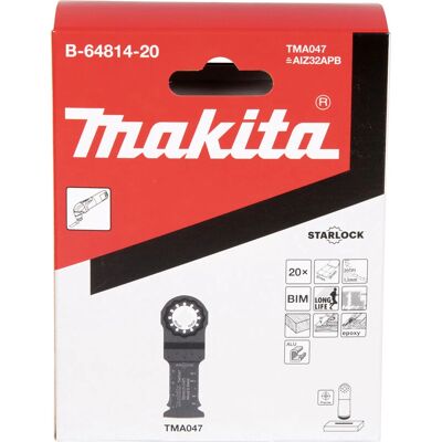 Makita B-64814-20 Bimetallkreissägeblatt - 20 St. Makita B-64814-20 Bimetallkreissägeblatt - 20 St.