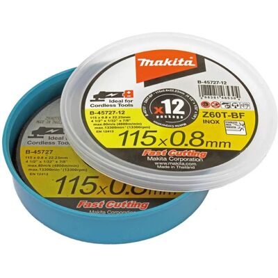 Makita D-65953-12 Edelstahl Schneidscheibe - Schneid Scheiben Makita D-65953-12 Edelstahl Schneidscheibe - Schneid Scheiben