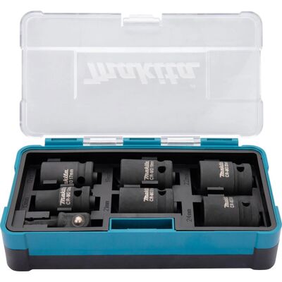 Set di bussole a impatto Makita B-69733 - Acciaio al cromo-molibdeno Set di bussole a impatto Makita B-69733 - Acciaio al cromo-molibdeno