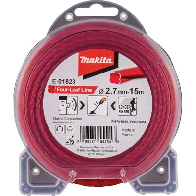 Makita E-01828 Rote Nylon-Kreisschneideline - Zubehör für Rasentrimmer Makita E-01828 Rote Nylon-Kreisschneideline - Zubehör für Rasentrimmer