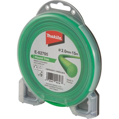 Makita E-02705 Vihreä leikkurilanka - 15 m Makita E-02705 Vihreä leikkurilanka - 15 m