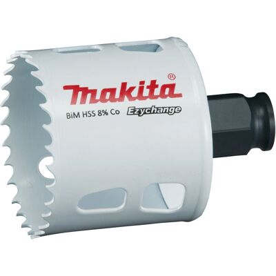 Sierra de corona Makita E-03844 - 54mm, 44mm Profundidad, Bimetálica, Cambio Rápido Sierra de corona Makita E-03844 - 54mm, 44mm Profundidad, Bimetálica, Cambio Rápido