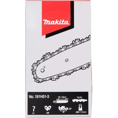 Makita 73Lpx Kette - 45cm, 3/8" Teilung, 1,5mm Stärke - Sägekette Makita 73Lpx Kette - 45cm, 3/8" Teilung, 1,5mm Stärke - Sägekette