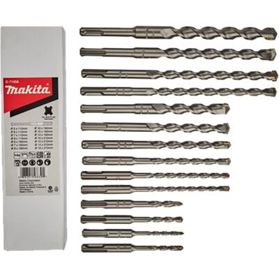 Makita D-71956 Välitykset SDS-PLUS - 14 kpl Makita D-71956 Välitykset SDS-PLUS - 14 kpl