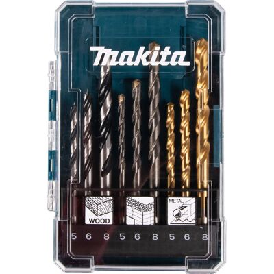 Makita D-71962 Bohrerset - 3 Größen für Holz, Metall, Stein Makita D-71962 Bohrerset - 3 Größen für Holz, Metall, Stein