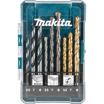 Set di punte Makita D-71978 - per muratura, metallo e legno Set di punte Makita D-71978 - per muratura, metallo e legno