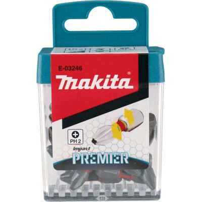 Makita Impact Premier PH2 15-delars Set - Skruvbits Makita Impact Premier PH2 15-delars Set - Skruvbits