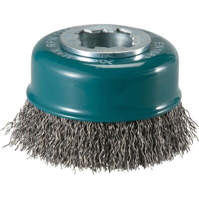Makita D-73396 roterande verktygstillbehör - Steel Wire Brush, 75mm Makita D-73396 roterande verktygstillbehör - Steel Wire Brush, 75mm