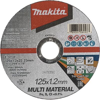Makita E-10724 - Multimaterial-Schneidescheibe - Schneidscheibe Makita E-10724 - Multimaterial-Schneidescheibe - Schneidscheibe