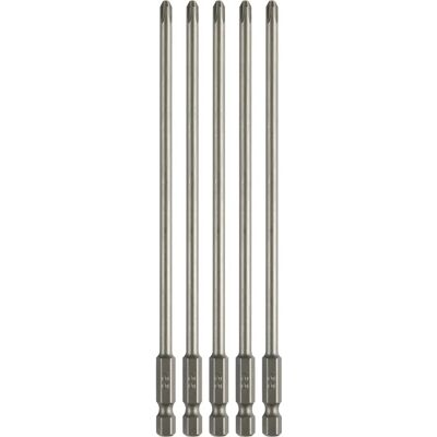Makita 191V02-0 Schrauberbitsatz - PH2, 155mm, 5 Stück Makita 191V02-0 Schrauberbitsatz - PH2, 155mm, 5 Stück