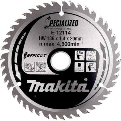 Makita E-12136 Kreissägeblatt - 3 Merkmale Makita E-12136 Kreissägeblatt - 3 Merkmale