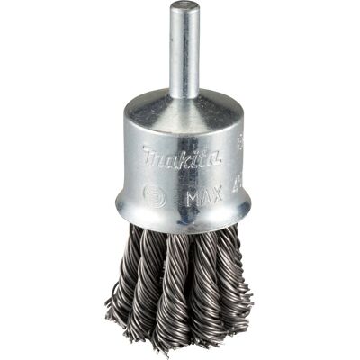 Makita D-73857 Winkelschleifer Zubehör - Stahl, 24mm, Kegelförmige Bürste Makita D-73857 Winkelschleifer Zubehör - Stahl, 24mm, Kegelförmige Bürste