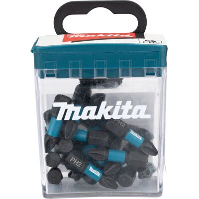 Makita E-12360 Impact Black Bits - 25 Stück, 25mm Makita E-12360 Impact Black Bits - 25 Stück, 25mm