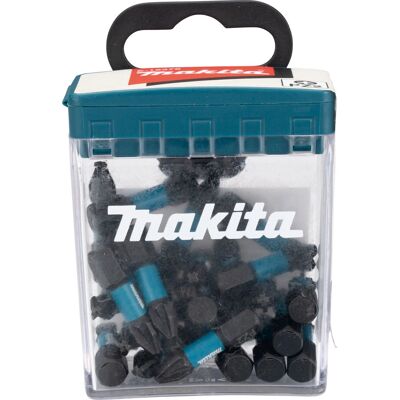 Makita E-12376 Impact Schwarz PZ2-25 Schraubendreherbits - 25 Stück Makita E-12376 Impact Schwarz PZ2-25 Schraubendreherbits - 25 Stück