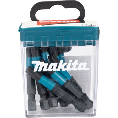 Makita E-12675 Impact Black T30 Schrauberbit - 50mm, 10 Stück Makita E-12675 Impact Black T30 Schrauberbit - 50mm, 10 Stück