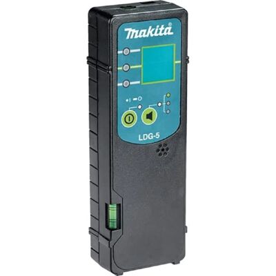Makita LDG-5 Laserempfänger - Präzision ±1 mm, 3-LED, Inklusive Batterie Makita LDG-5 Laserempfänger - Präzision ±1 mm, 3-LED, Inklusive Batterie